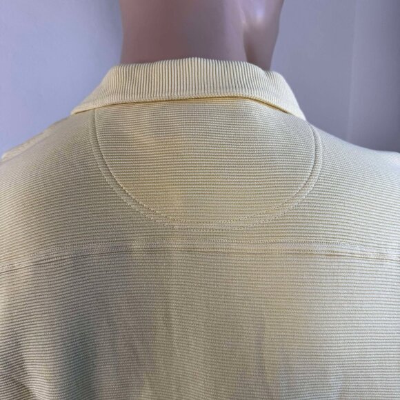 Tommy Bahama Vintage Silk-Cotton Polo Sample T- Shirt Size L - Picture 5 of 10